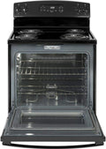 GE Appliances JB258DMBB 30 in Electric Freestanding Range Black