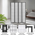 JOSTYLE Room Divider Wall Shoji Screen, 6 Panel Folding Privacy Screen for Room Separation, Japanese Wood Room Divider Screen, 5.9 Ft, Natural