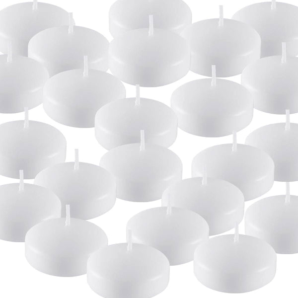 2Inch 24 Pack Floating Candles Unscented Discs for Wedding, Pool Party, Holiday & Home Decor...