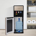 Champaign Gold Bottom Loading Water Dispenser - Hot, Cold & Room Temperature Water, 500W Heating, 90W Cooling, Safe & User - Friendly Design for Home & Office