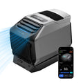 EF Ecoflow WAVE 3 Portable Air Conditioner, 1800W/6100 BTU Cooling and 2000W/6800 BTU Heating, 1000W Fast Charging in 75 Mins, 8H Wireless Running, APP Control, for Camping, Vanlife, Rvs
