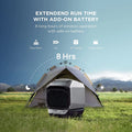 EF Ecoflow WAVE 3 Portable Air Conditioner, 1800W/6100 BTU Cooling and 2000W/6800 BTU Heating, 1000W Fast Charging in 75 Mins, 8H Wireless Running, APP Control, for Camping, Vanlife, Rvs