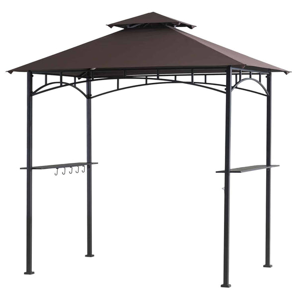 Living Accents 8 x 5 ft. Polyester Grill Gazebo