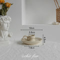 Nordic Ceramic Dry Flower Vase – Minimalist Matte Home Decor