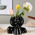 Modern Ceramic Flower Vase – Decorative Desktop & Floor Home Decor Pot