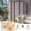 JOSTYLE Room Divider Wall Shoji Screen, 6 Panel Folding Privacy Screen for Room Separation, Japanese Wood Room Divider Screen, 5.9 Ft, Natural