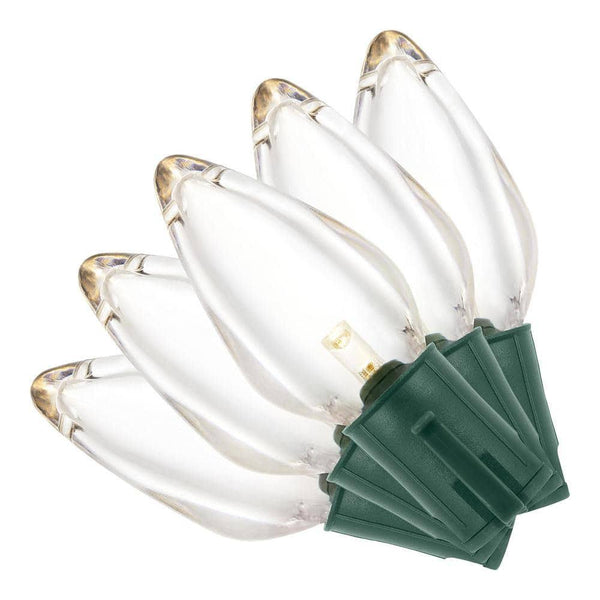 Home Accents Holiday 50 ft 50-Light LED C9 Warm White Super Bright String Light