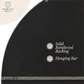 Hamilton Hills Metal Arched Window Mirror Large Wall Mirrors Decorative Piece and Arch Decor 28" x 42"