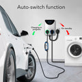 Lectron NEMA Socket Splitter - Power Your EV Charger and High - Powered Appliance from the Same Outlet (NEMA 14 - 50 to NEMA 14 - 50 / NEMA 14 - 50 Splitter)