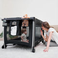 Pamo Babe 4 in 1 Portable Baby Crib Deluxe Nursery Center