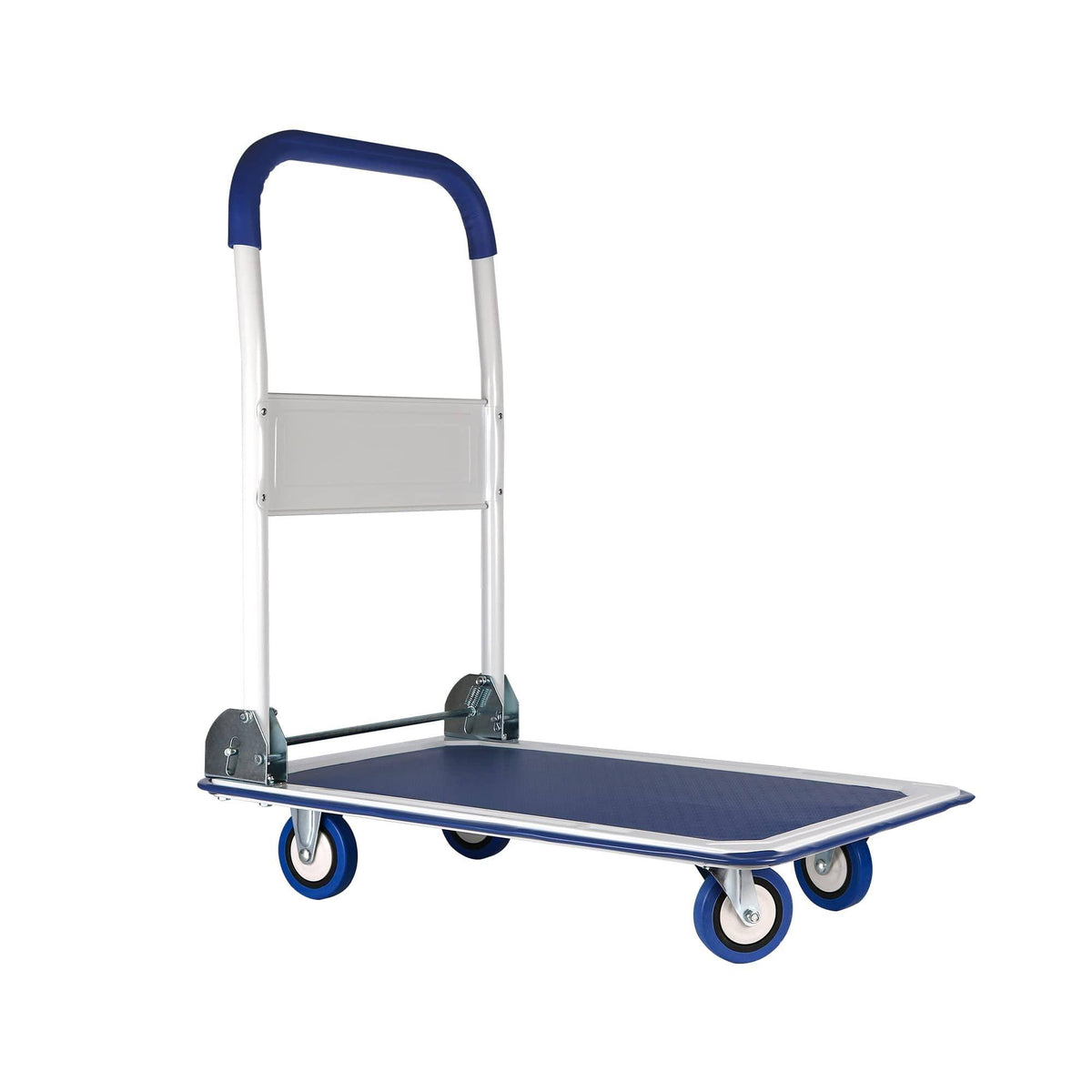 Upgraded Lifetime Appliance Upgraded Foldable Push Cart Dolly 330 lbs. Capacity Moving Platform Hand Truck Heavy Duty Space Saving Collapsible Swivel